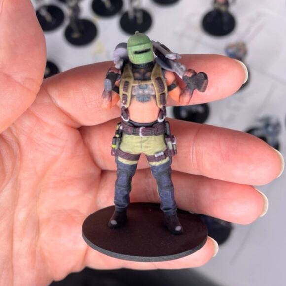 Rainbow Six Siege Tachanka Elite Skin Figure 2.5" Ubisoft Collectible - Picture 5 of 15